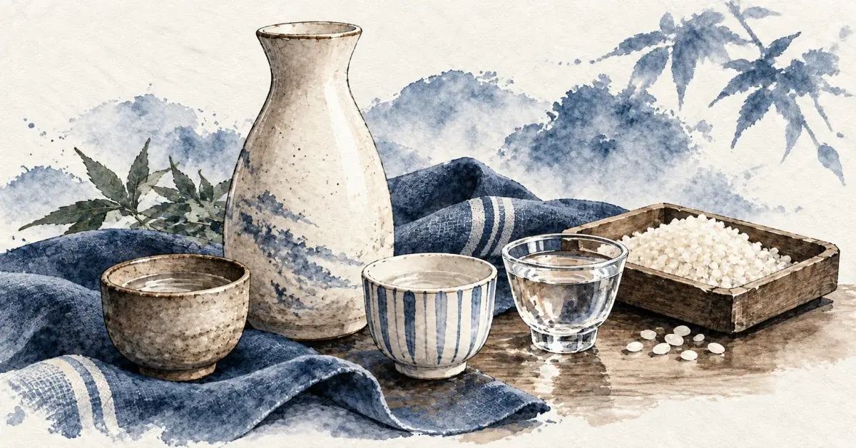 日本酒とは｜特定名称酒8種類の違い・選び方・温度・料理との合わせ方のアイキャッチ画像