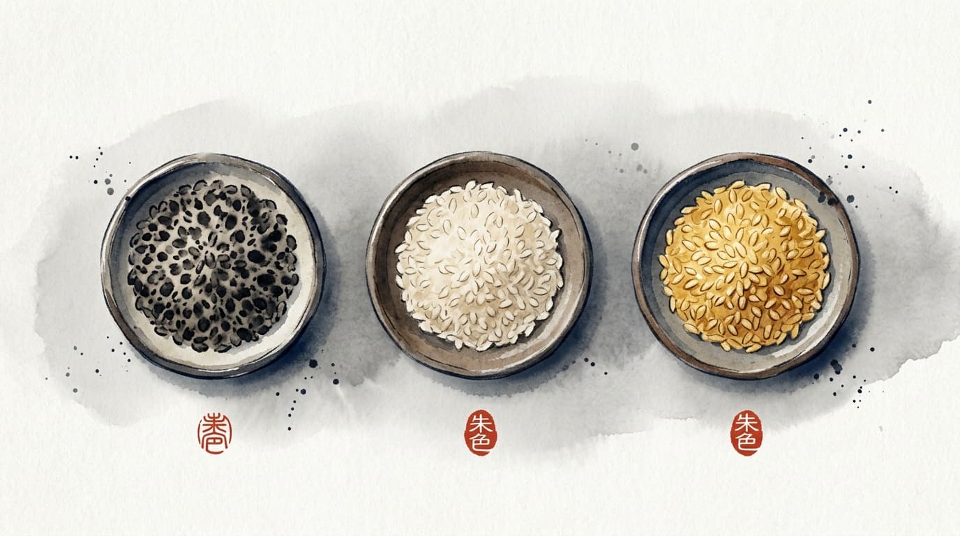 麹3種類の比較図