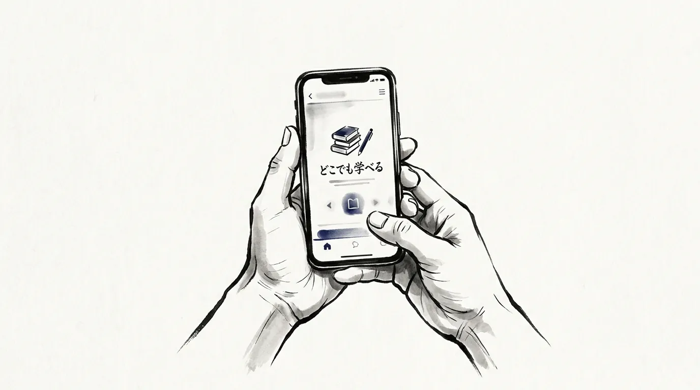 スキマ時間で合格へ